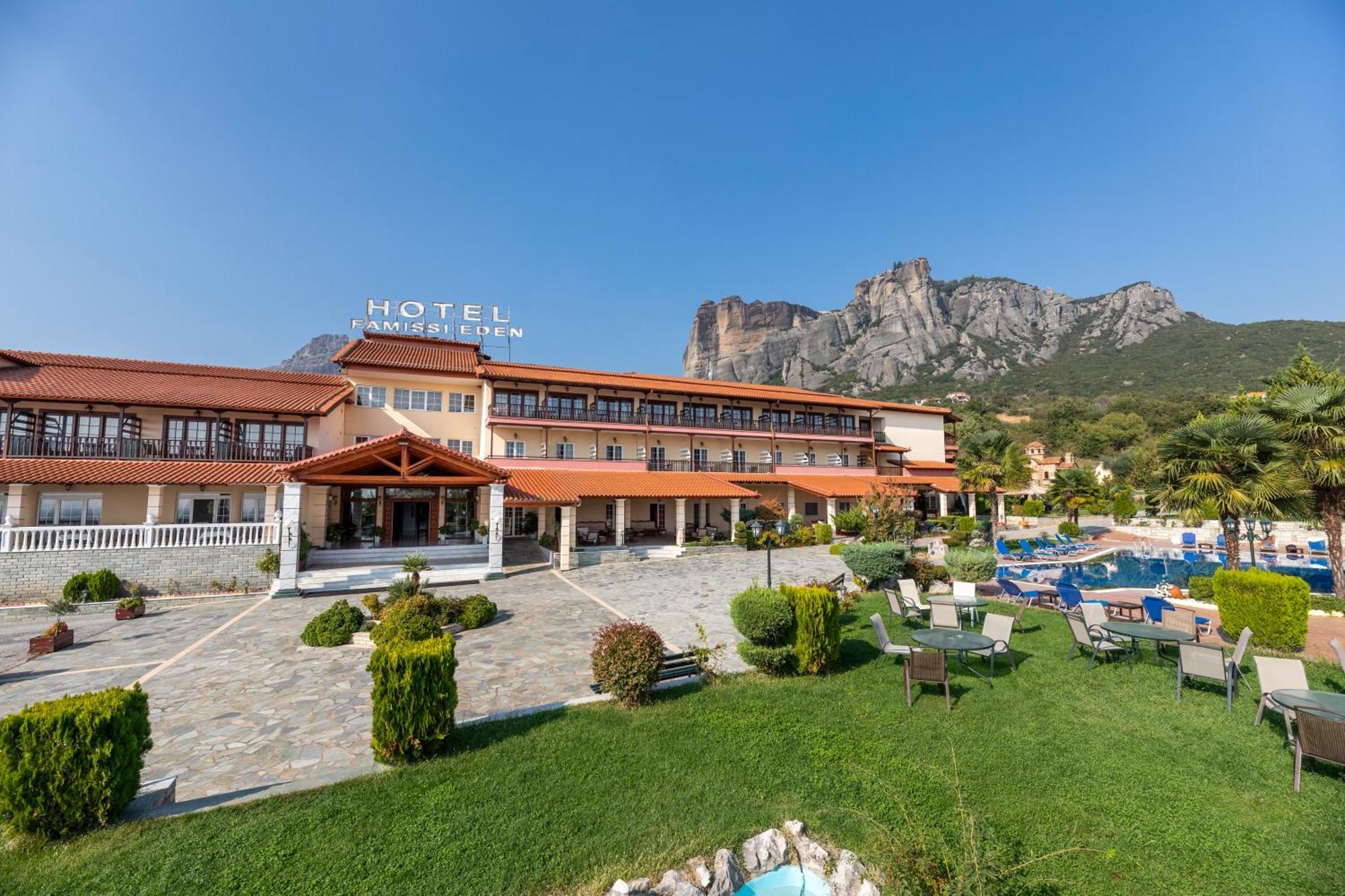Famissi Eden Hotel Kalabáka Exterior foto